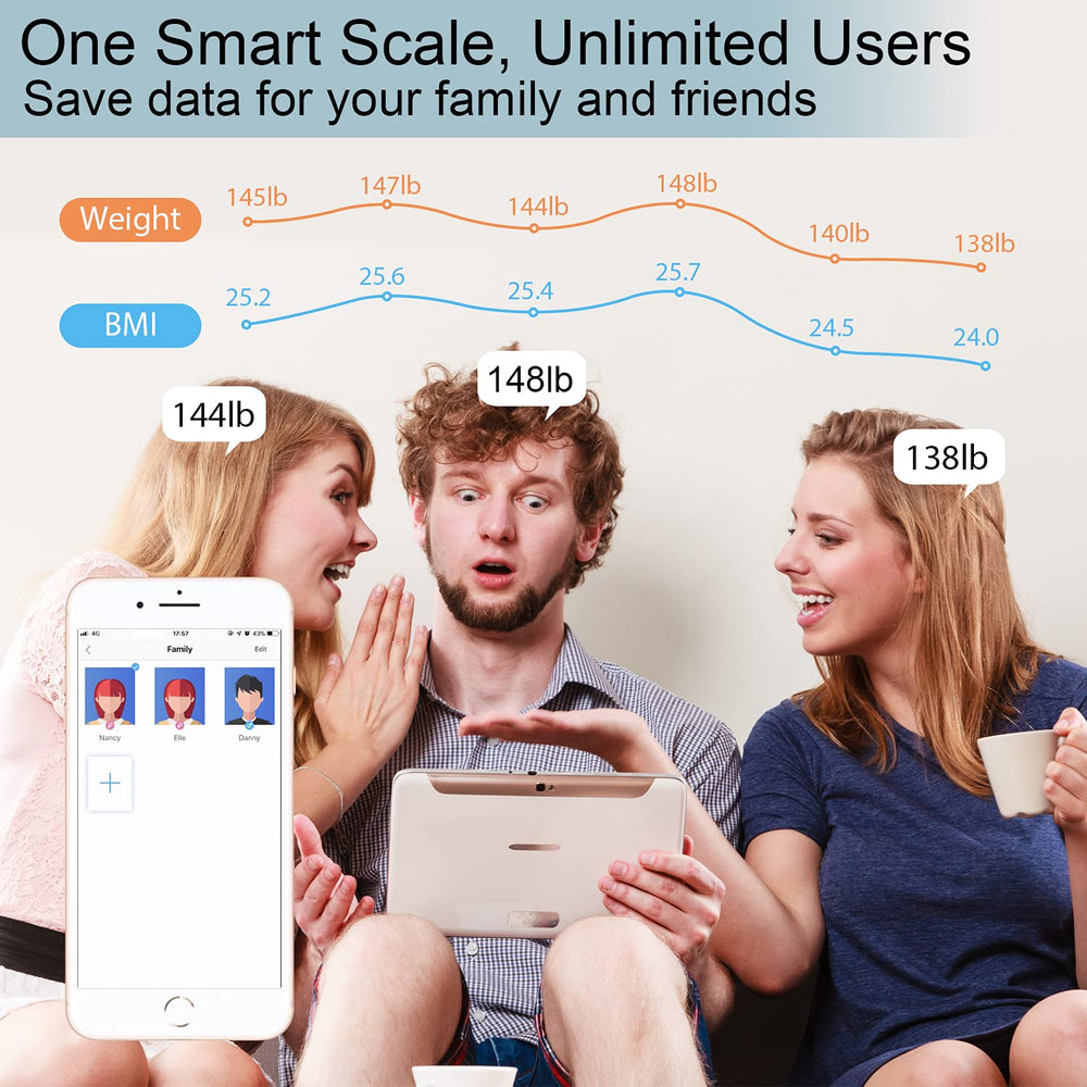 MPBEKING pilas AAA incluidas y código QR para conectar la app Ikeeping