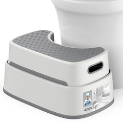 MR.SIGA vista frontal del taburete, diseño compacto y elegante beneficioso