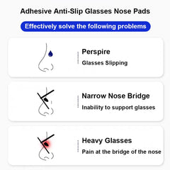 Mr.ZzjOOj almohadillas colocadas en puente nasal, mejor sujeción visible