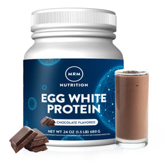 MRM envase frontal mostrando 23g proteína y 20 servicios, información clara