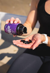 MRM Nutrition CoQ-10 Resveratrol Arroz de Levadura Roja, interior de cápsulas con energía celular