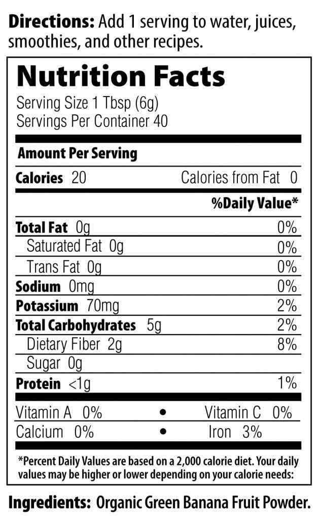 Uso en recetas horneadas con MRM, sustituto de harina y fibra.