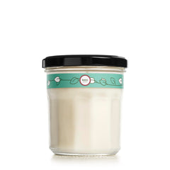 Mrs. MEYER'S vela Basil vista frontal con aroma fresco y elegante
