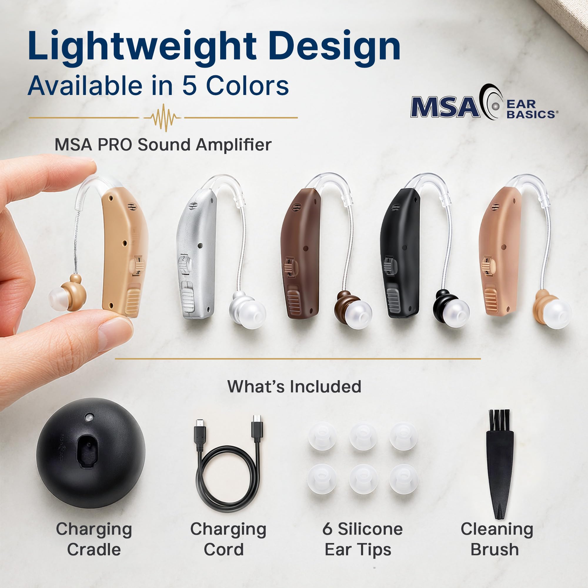 MSA PRO cepillo de limpieza y accesorios para mantener rendimiento óptimo