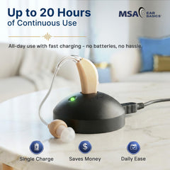 MSA PRO varias puntas de silicona para ajuste personalizado y mayor confort