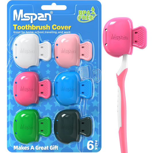 Mspan caja frontal con seis protectores de cabezal, identificación rápida