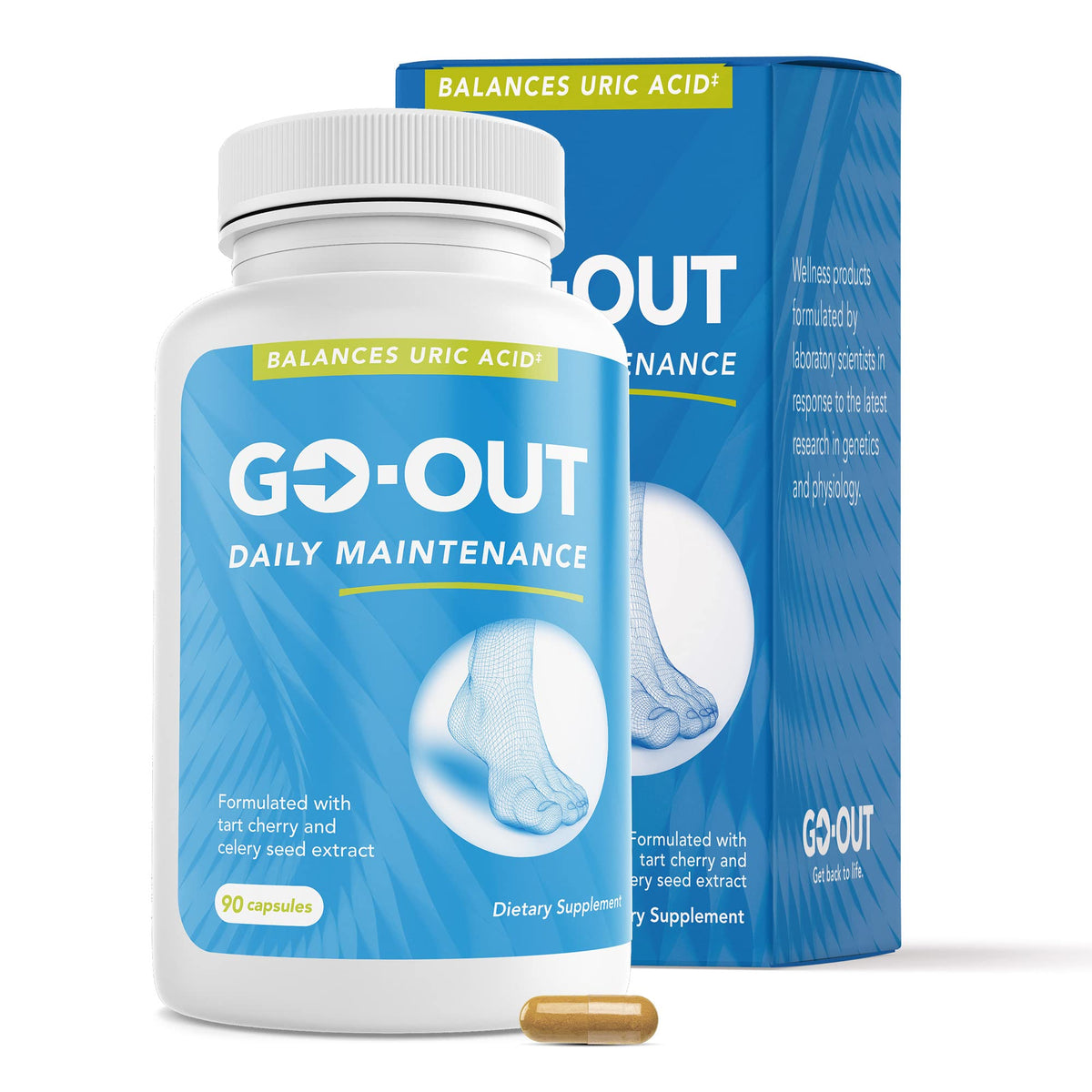 Mt. Angel Vitamins frasco frontal mostrando 90 cápsulas y marca