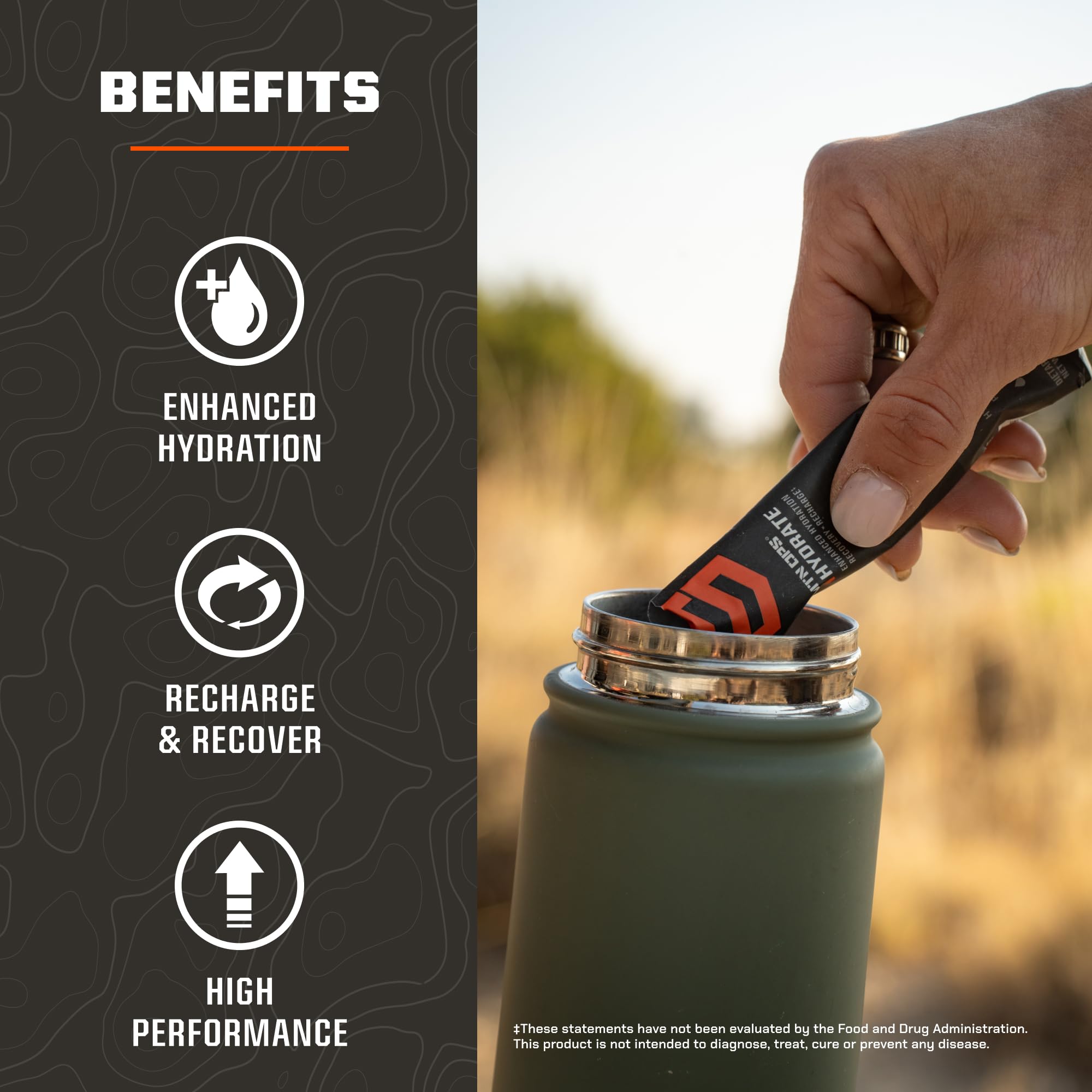 MTN OPS bebida preparada en botella fácil de beber ideal para entrenamiento