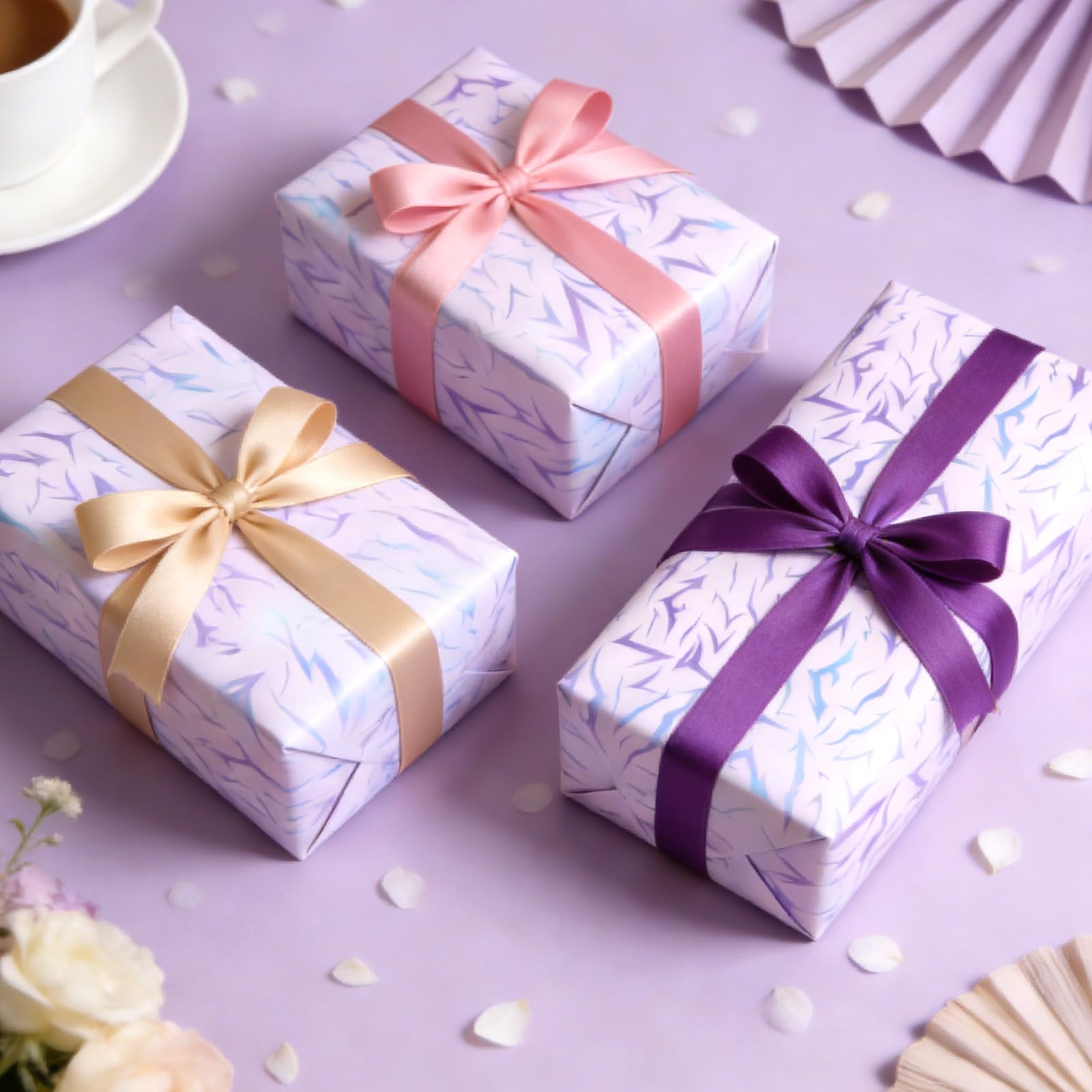MTWENWENZY mesa de fiesta con regalos envueltos que realzan la decoración