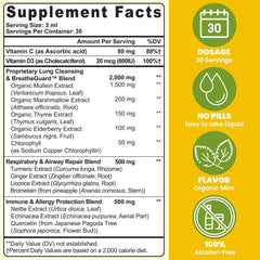 Muechaya detalle de la etiqueta con lista de ingredientes y beneficios visibles