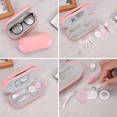 Muf estuche dentro de un bolso ideal para viajar con comodidad