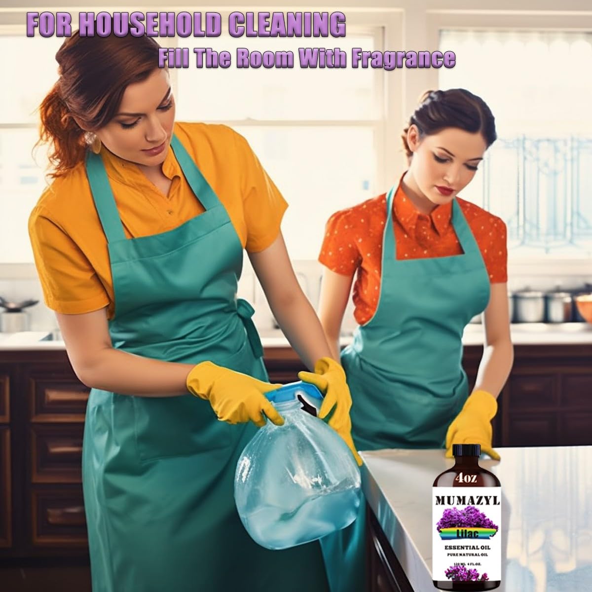 MUMAZYL aceite en difusor ambientando habitación con frescura