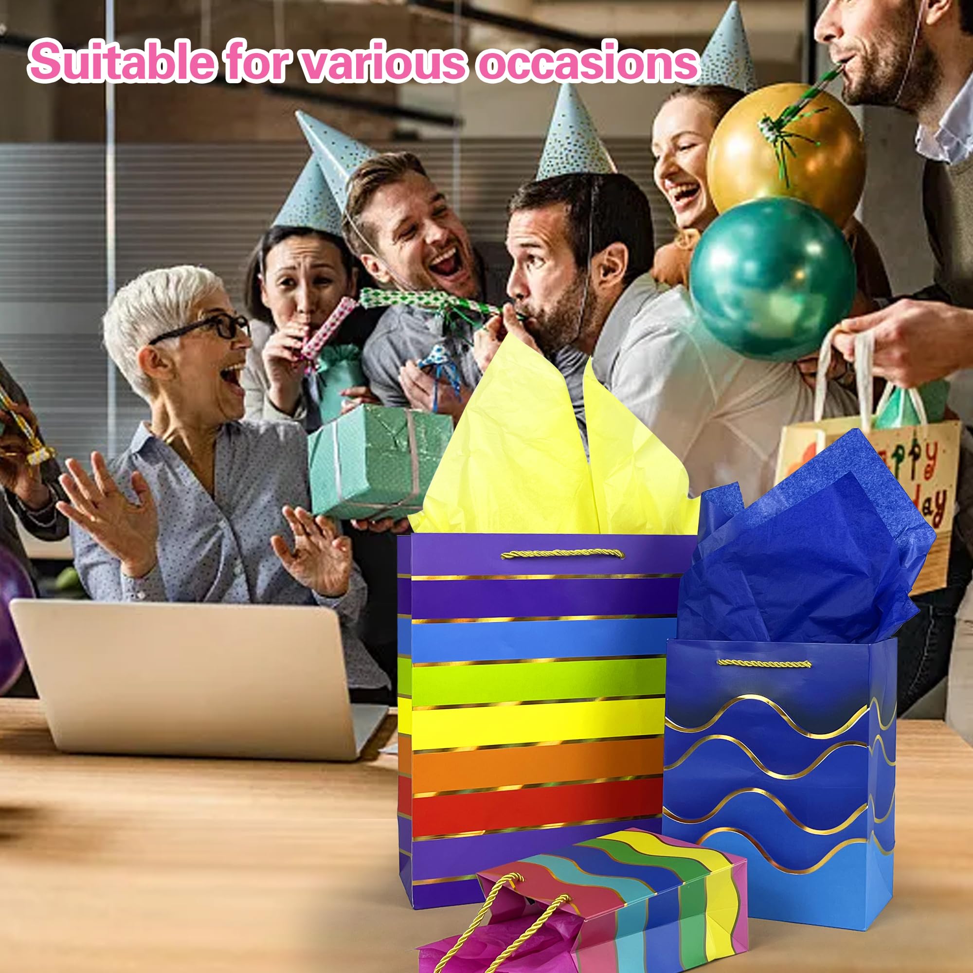 MUMULULU ambientación de fiesta mostrando cómo realzan la decoración