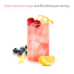 Munchkin bebida preparada en vaso con hielo, refresco nutritivo