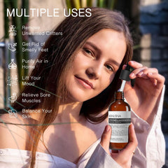 MUNUSNA aceite en difusor generando aroma fresco en habitación
