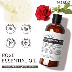 Primer plano del líquido de MUNUSNA para apreciar textura y pureza del aceite