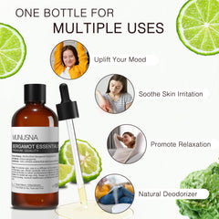 MUNUSNA aceite en difusor en sala creando ambiente fresco y relajante