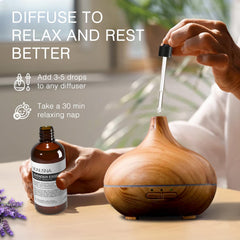 MUNUSNA etiqueta con ingredientes destacando origen por destilación al vapor
