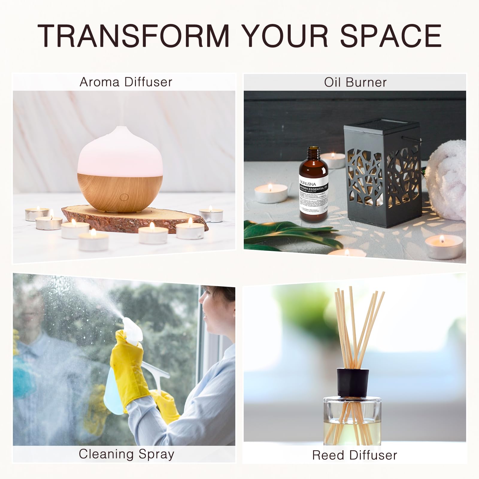 MUNUSNA ambiente de meditación con aroma cálido y envolvente