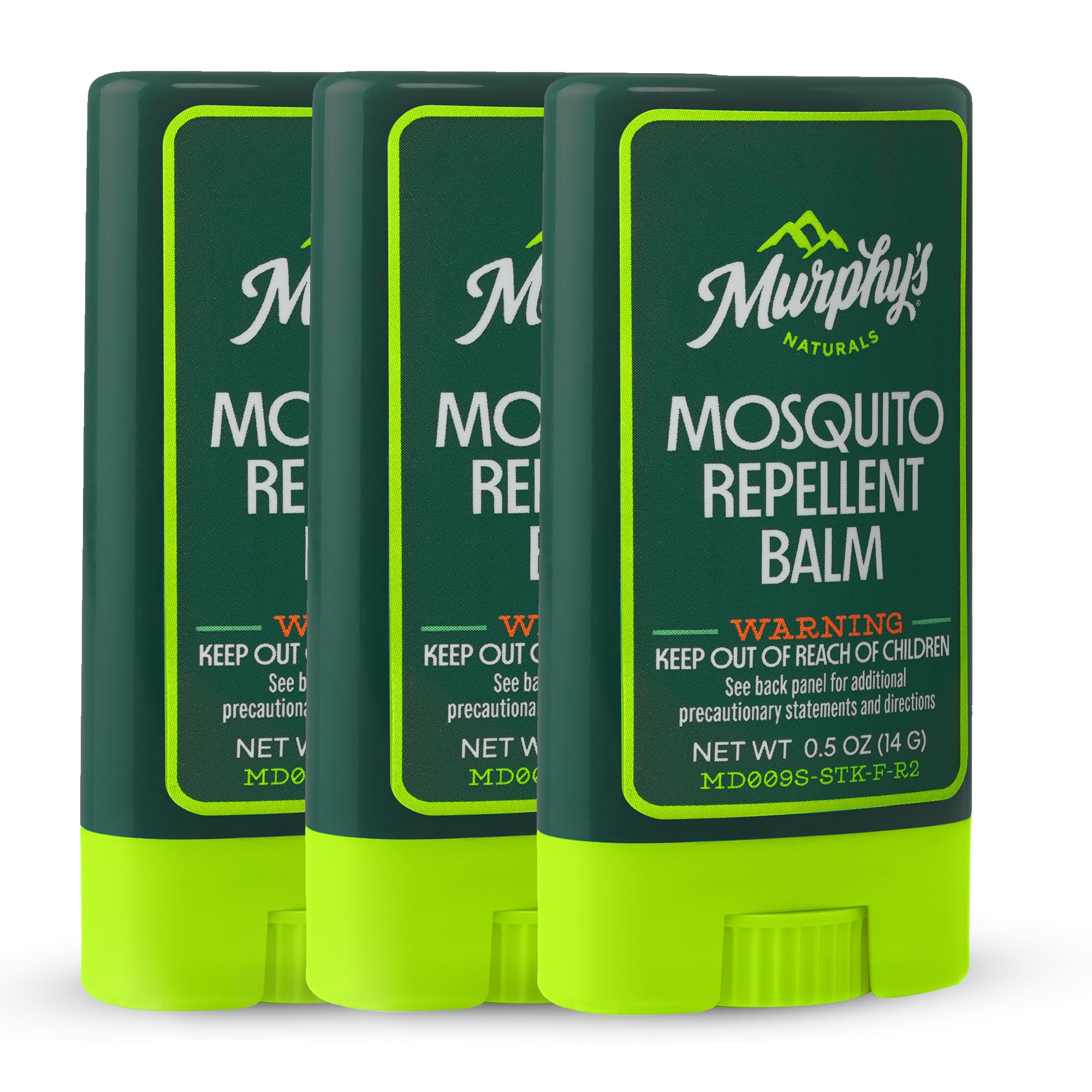 Murphy's Naturals envase frontal mostrando tamaño portátil y diseño práctico