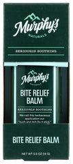 Murphy's Naturals stick frontal mostrando envase portátil y alivio localizado