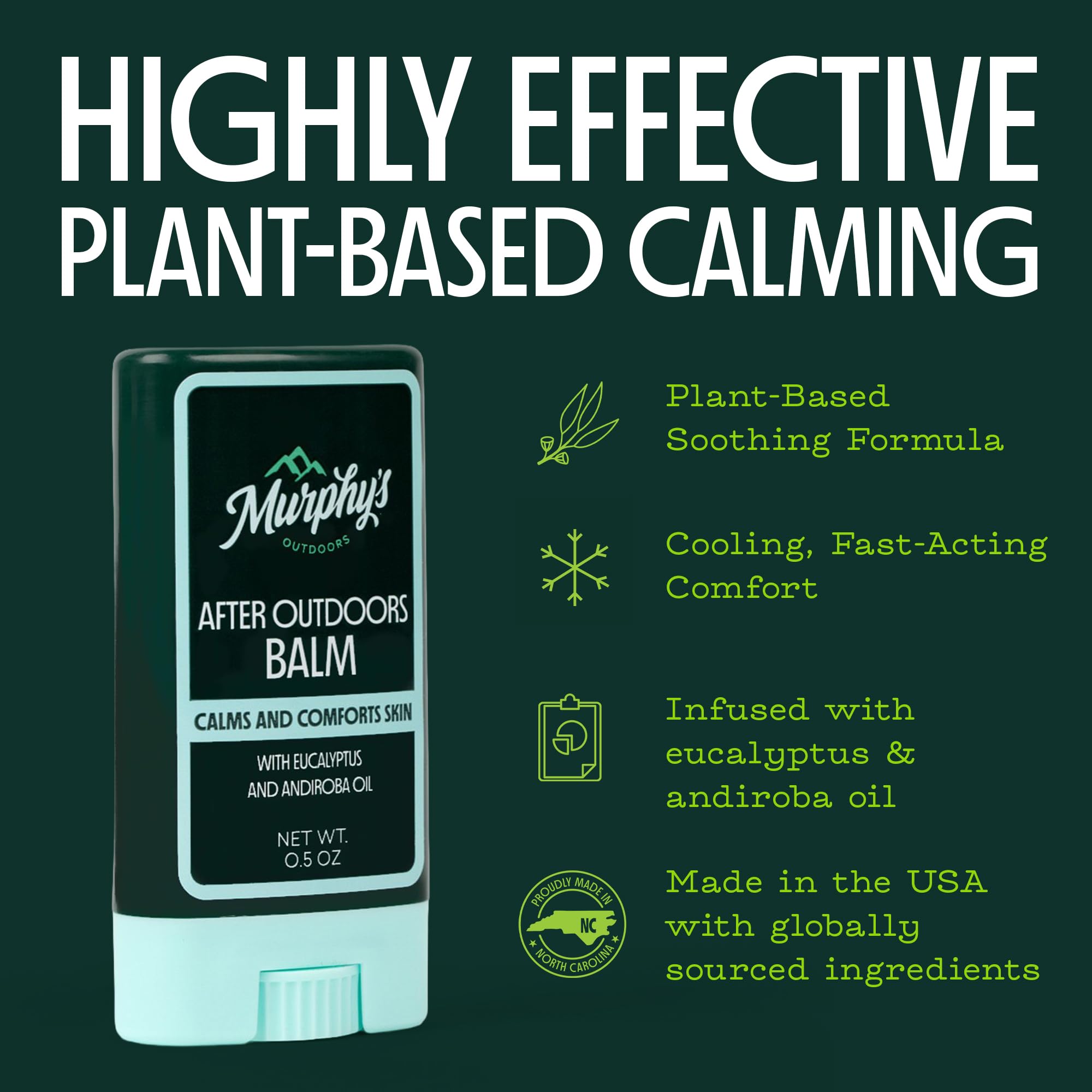 Murphy's Outdoors detalle de textura que muestra acabado suave y nutritivo