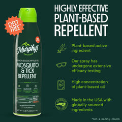 Murphy's Naturals detalle de la etiqueta con ingredientes y registro EPA visible