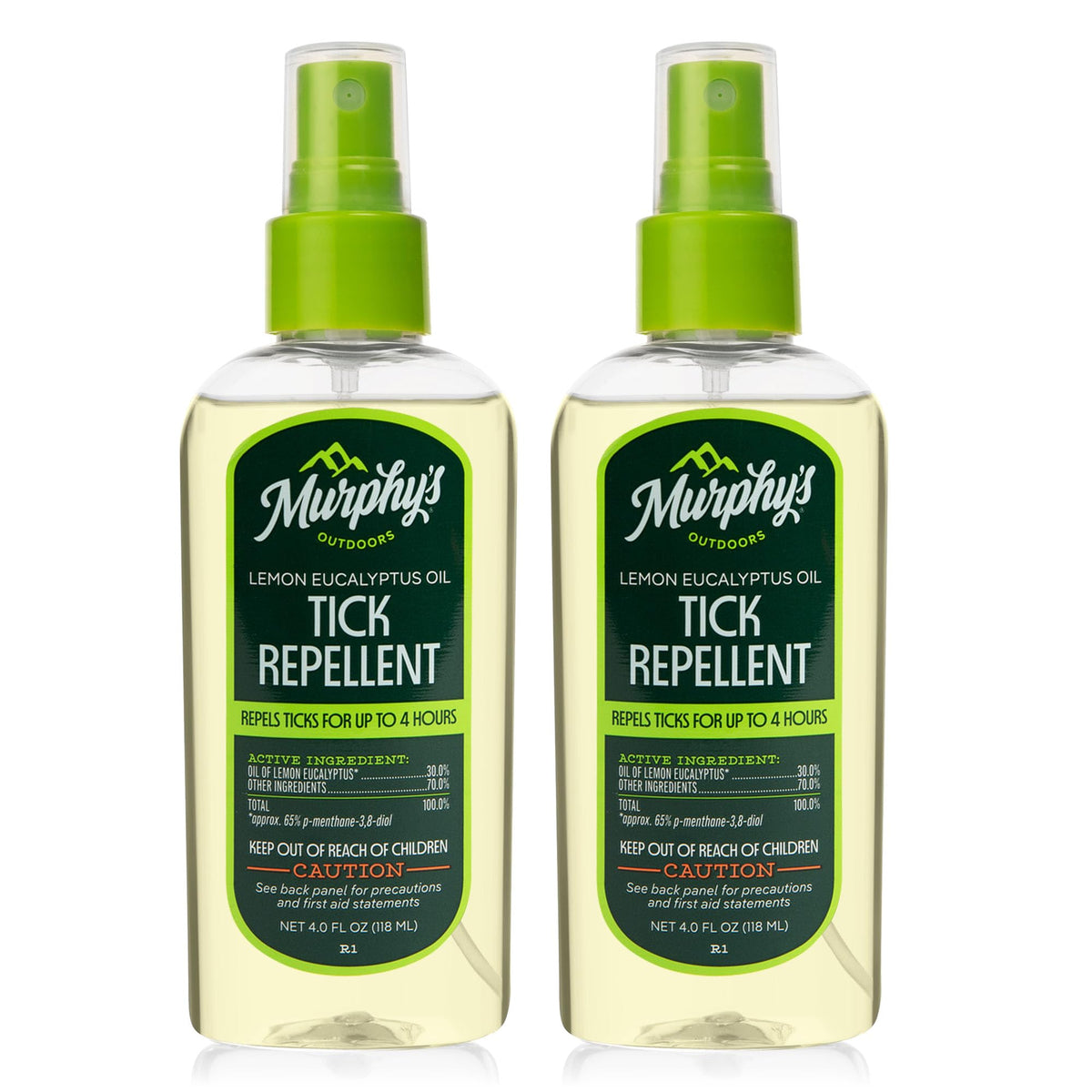 Murphy's Naturals frasco delantero mostrando el diseño y beneficio protector