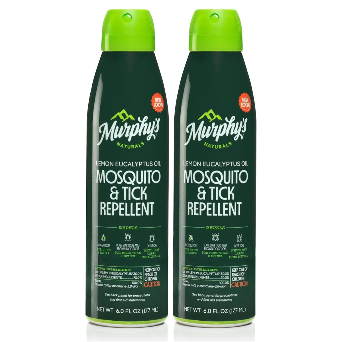 Murphy's Naturals frontal del envase mostrando el diseño y beneficio protector