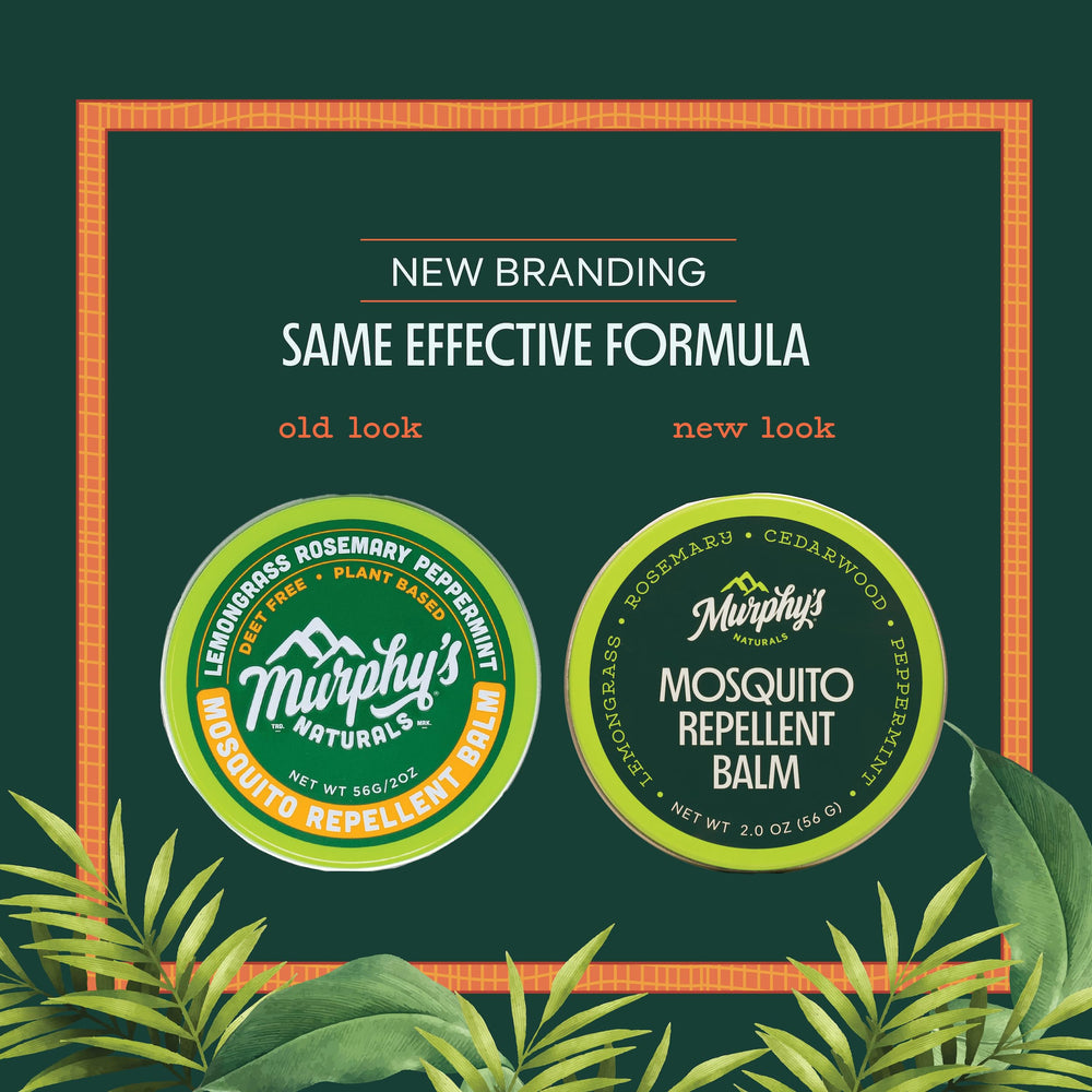 Murphy's Naturals comparación de tamaño con una bolsa para mostrar portabilidad