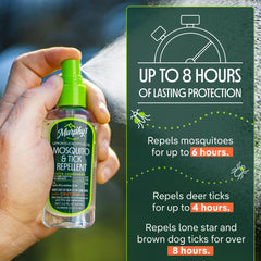 Murphy's Naturals pulverizado en piel, sensación ligera y no grasosa