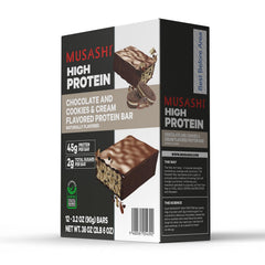 Primer plano de ingredientes WPI y BCAAs de Musashi, máxima pureza proteica