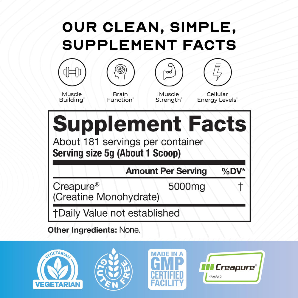 Muscle Feast cuchara con 5 g para dosificación precisa y cómoda