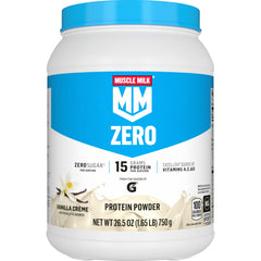 Muscle Milk envase frontal mostrando información y conveniencia