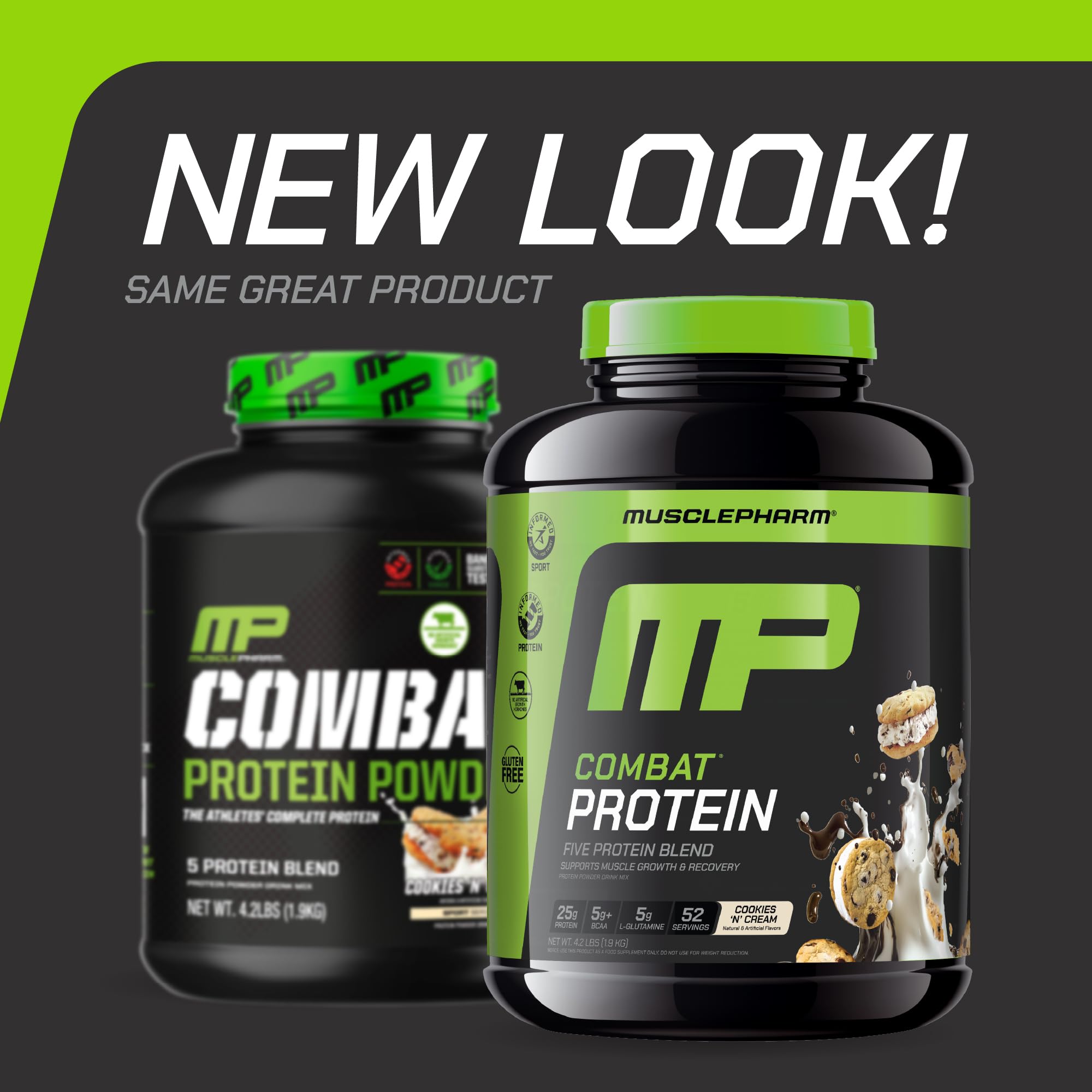 Muscle Pharm primer plano del polvo con textura fina, facilita mezcla suave