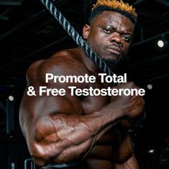 MuscleTech AlphaTest etiqueta de ingredientes destacando dosis clave