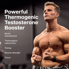 MuscleTech cápsulas AlphaTest Thermo detalle para identificar la presentación