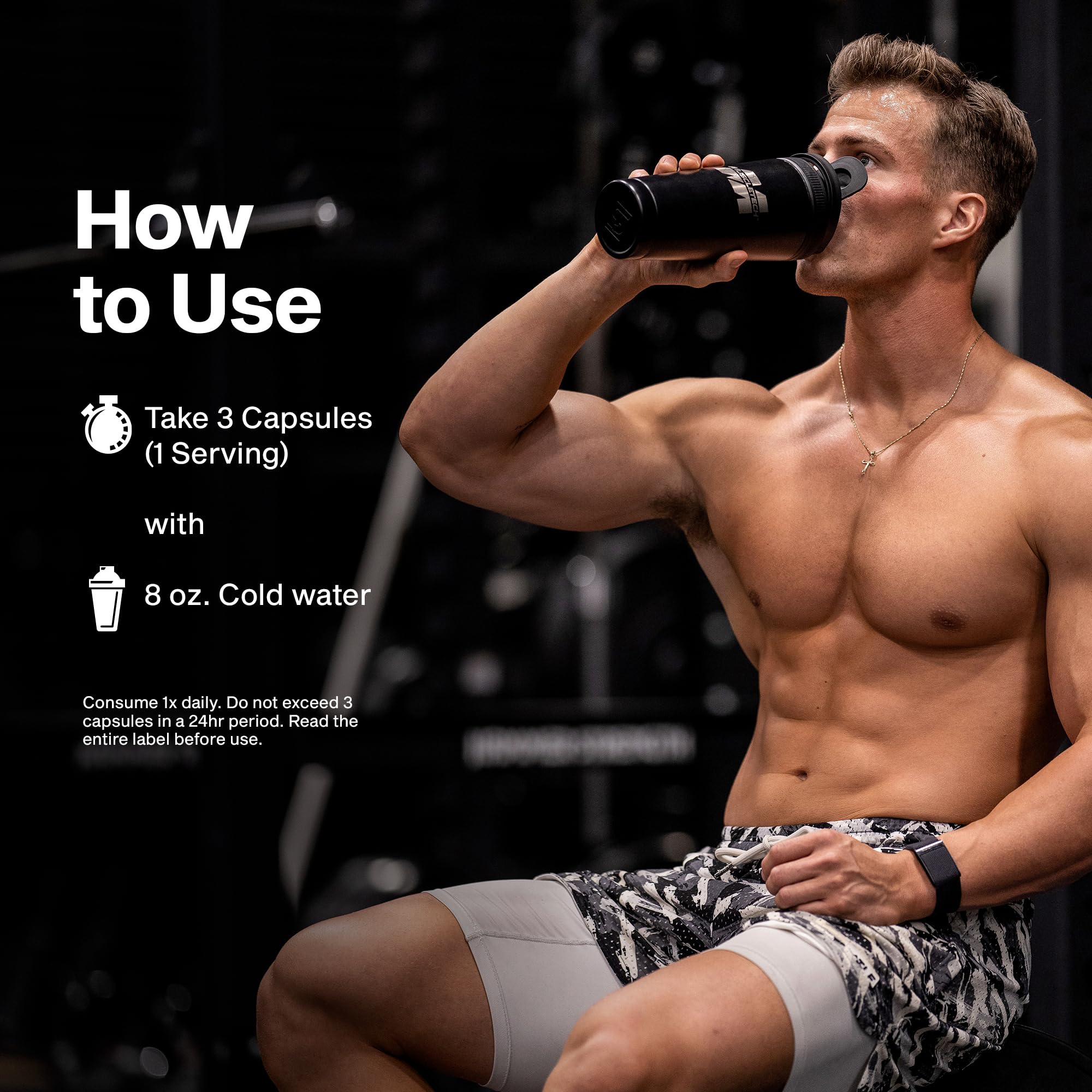 MuscleTech AlphaTest Thermo usado en gimnasio para apoyar el entrenamiento
