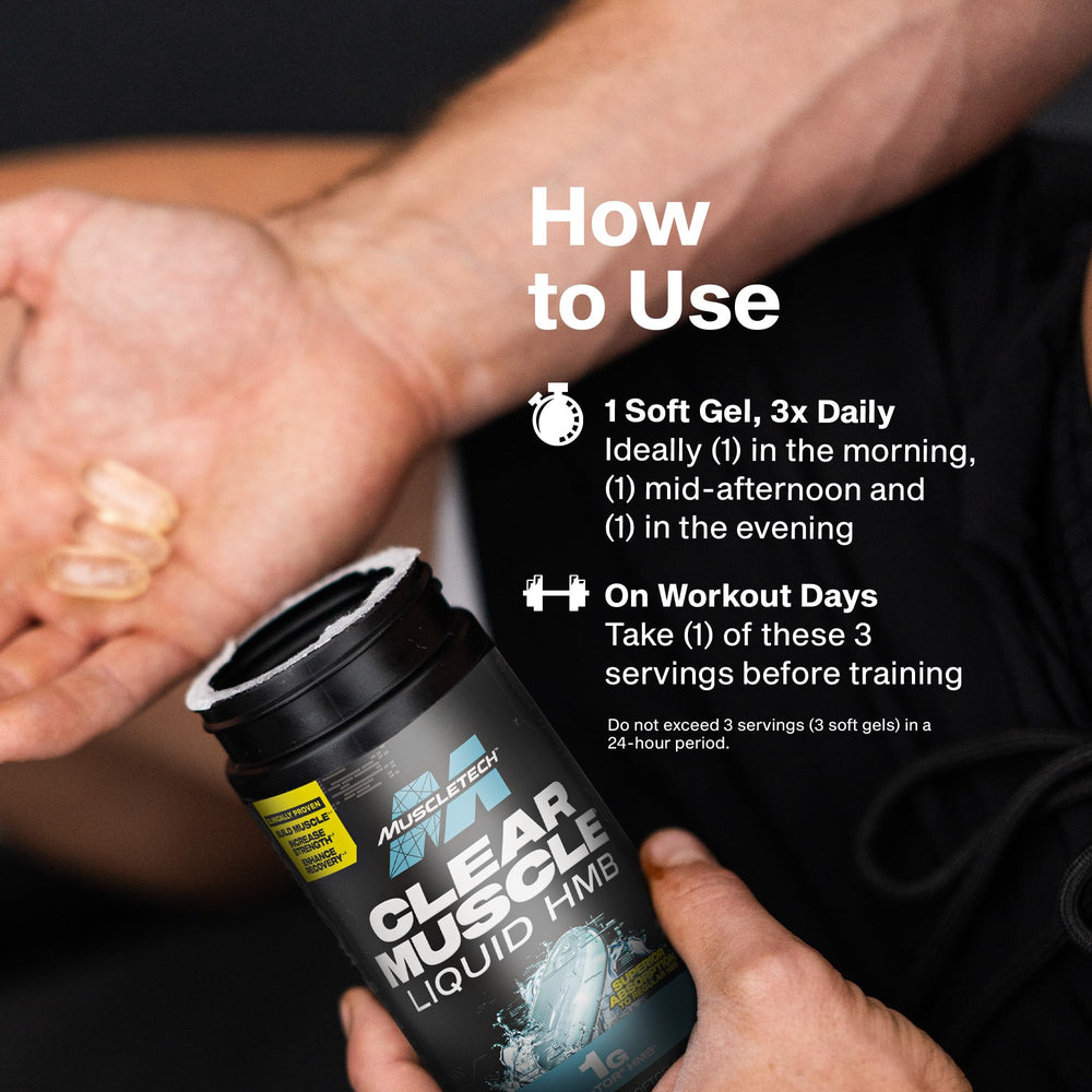 MuscleTech etiqueta del producto mostrando ingredientes clave y dosificación