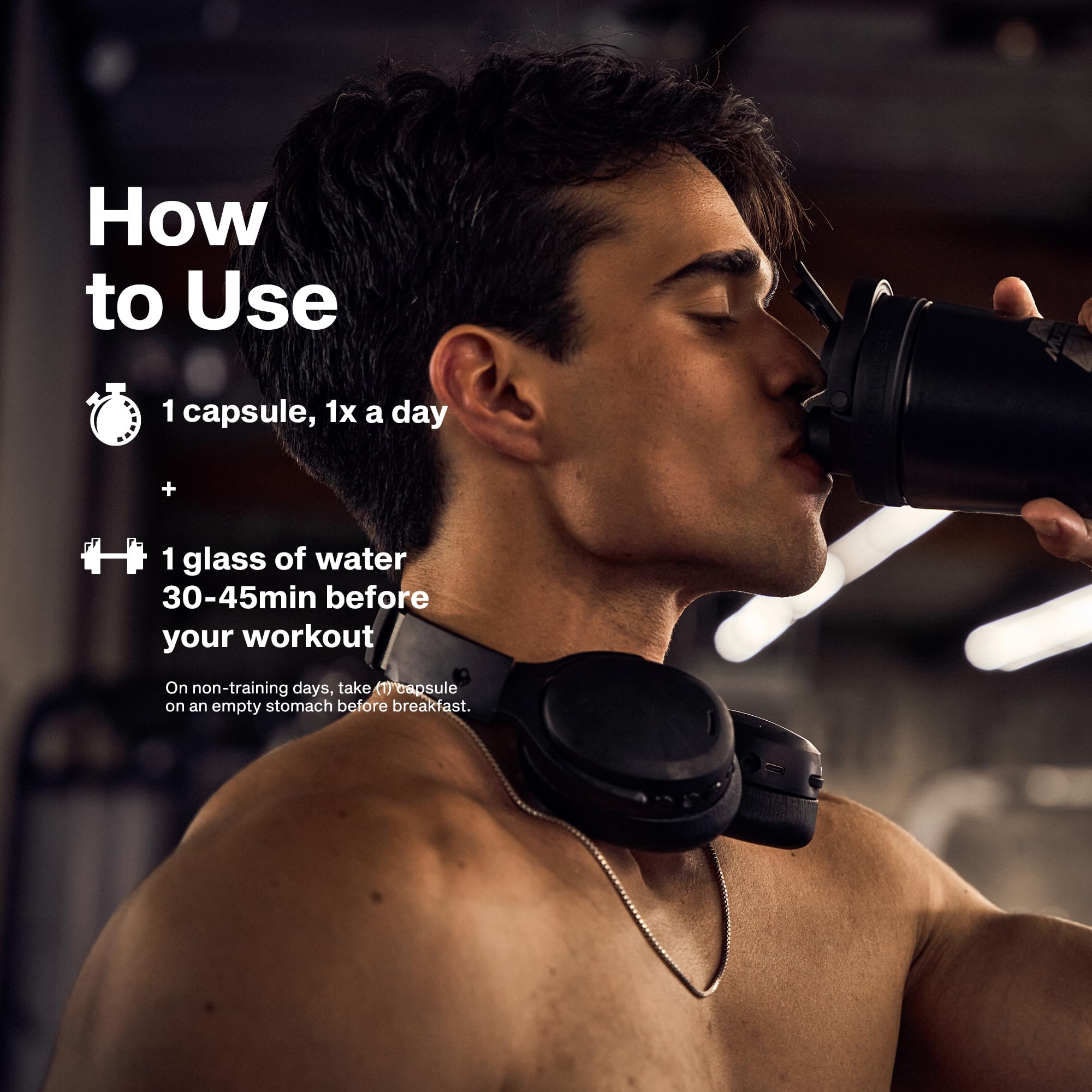 MuscleTech etiqueta con lista de ingredientes y beneficios claros
