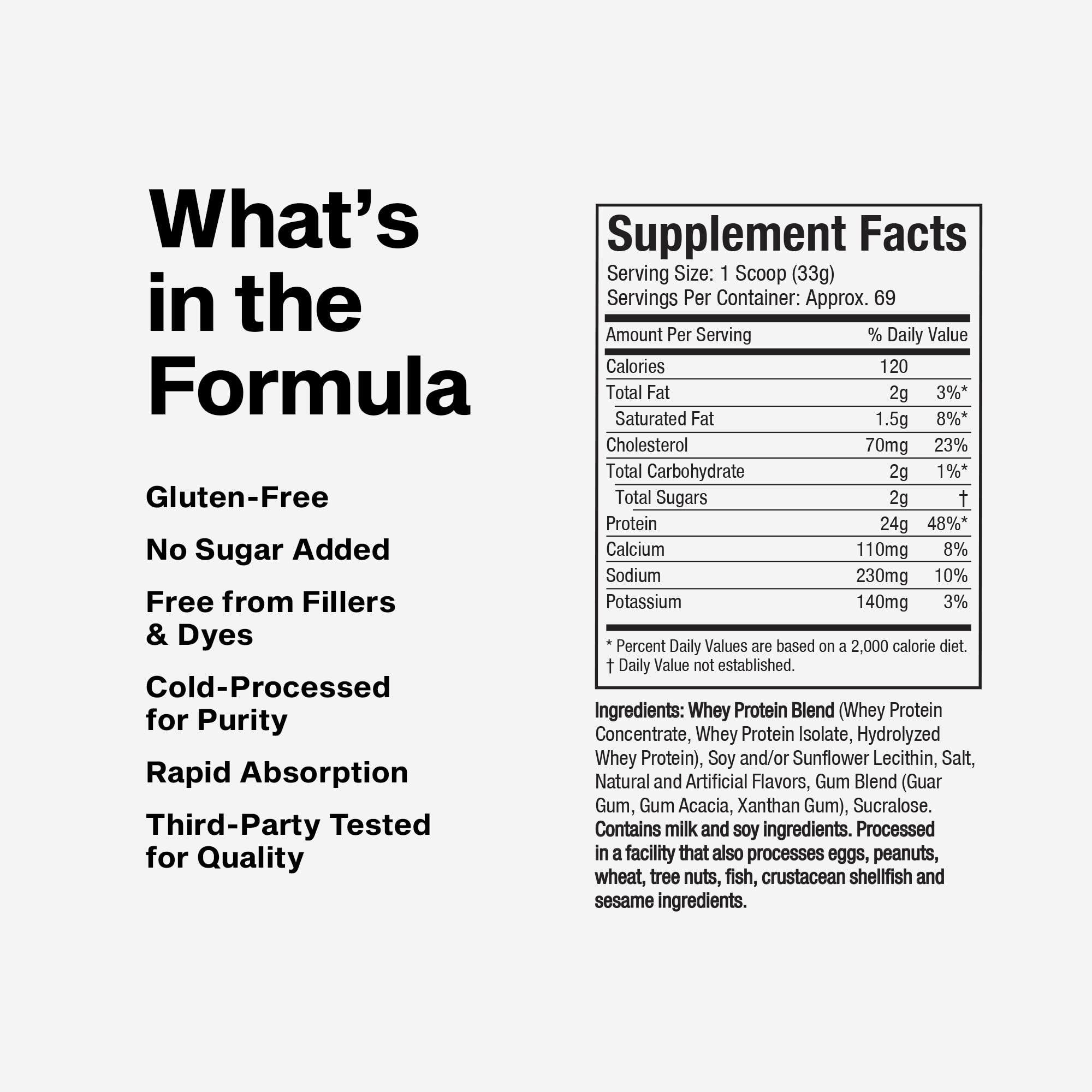 MuscleTech etiqueta nutricional y lista de ingredientes para revisión rápida