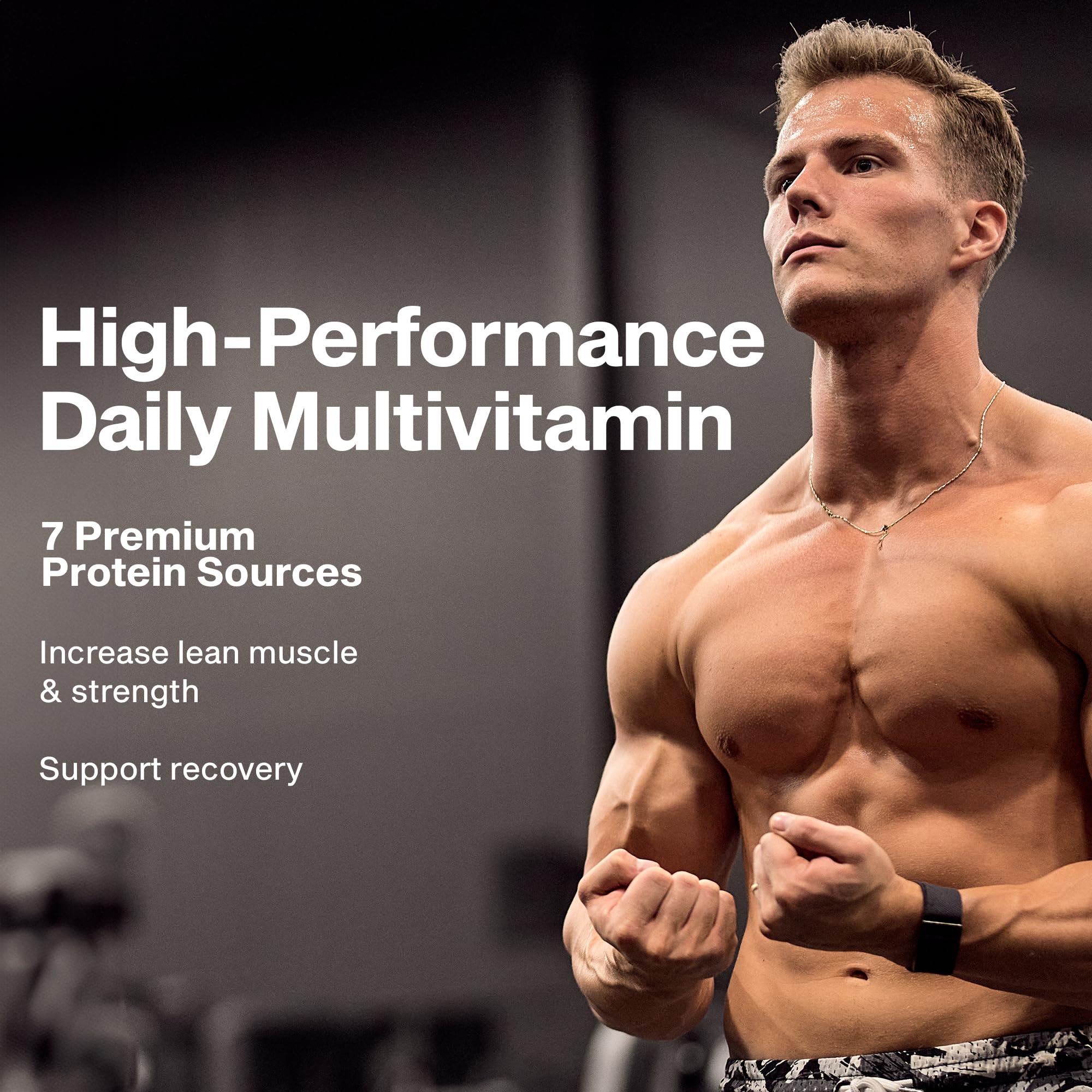 MuscleTech tabletas en mano para ver tamaño y facilitar la ingesta