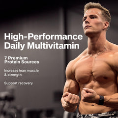 MuscleTech tabletas en mano para ver tamaño y facilitar la ingesta