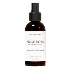 Muse Apothecary botella frontal que muestra el diseño y aroma