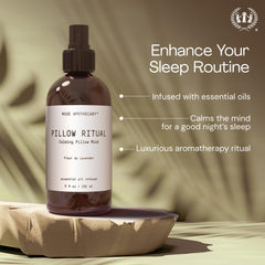 Muse Apothecary niebla sobre tela que muestra textura y sensación suave