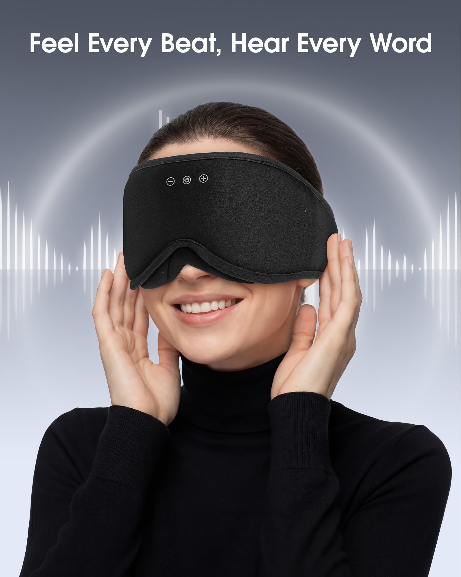 MUSICOZY auriculares Bluetooth integrados para audio privado y claro