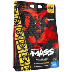 Mutant Mass tarro frontal 15 lb, envase claro para identificar producto