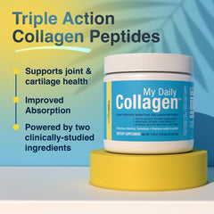My Daily Collagen — textura fina del polvo que facilita disolución y mezcla
