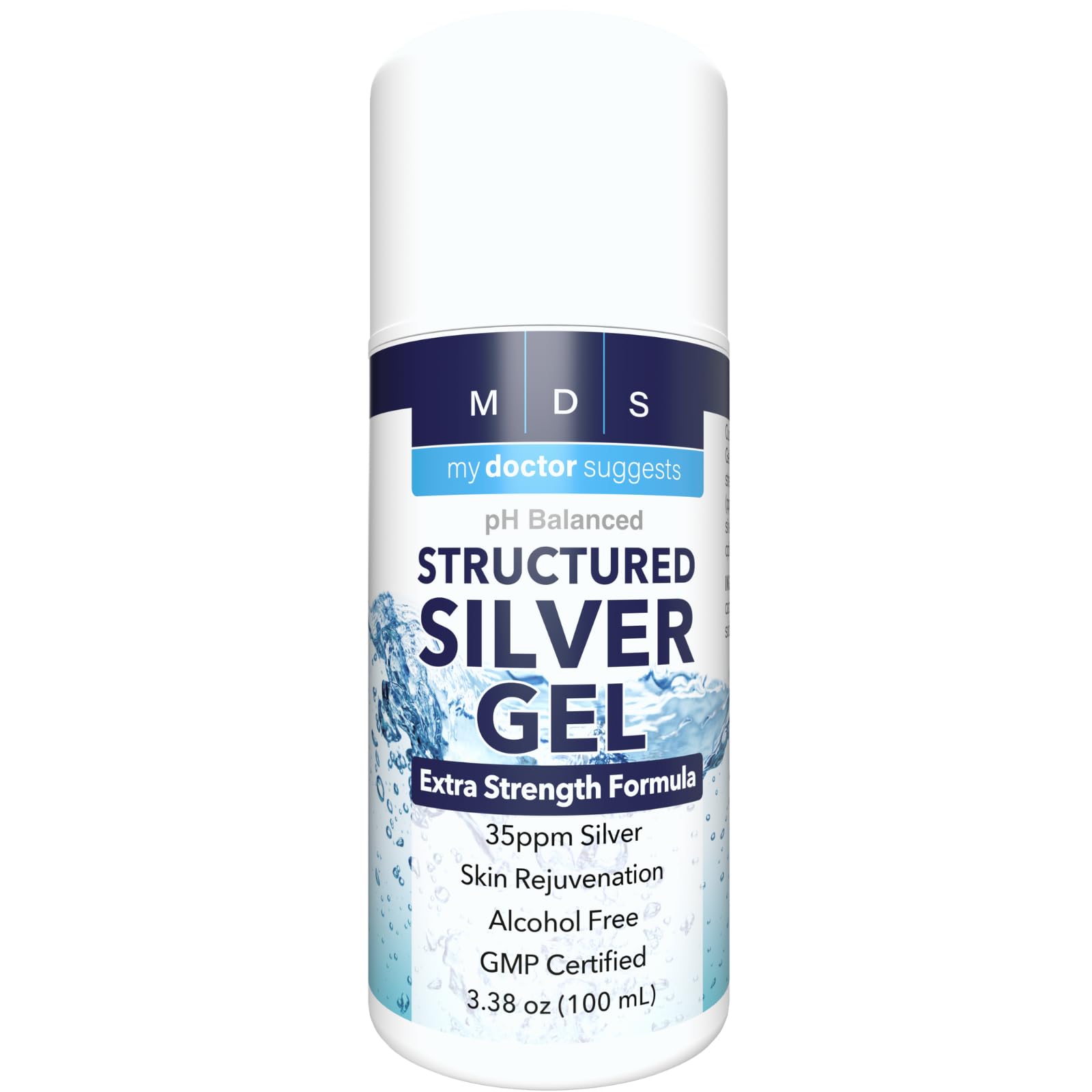My Doctor Suggests gel frontal mostrando el envase y uso práctico