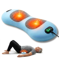 My Soothe Lab vista frontal del masajeador con diseño ergonómico, comodidad instantánea